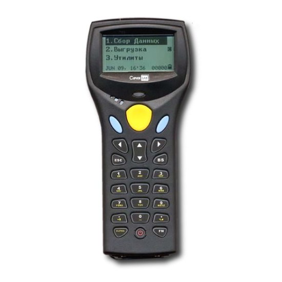 

Терминал сбора данных (ТСД) CipherLab 8300 лазерный, 1D, 1x11 МГц, 10Mb, 2.05Mb, CipherLab OS, 2", 128x64, 1.8 А·ч/270 ч (A8300RS000288), Черный, 8300