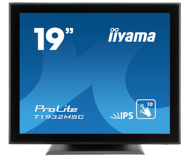 

Монитор 19" Iiyama T1932MSC-B5X IPS, сенсорный, 1280x1024 (5:4), 250кд/м2, 14мс, VGA, HDMI, DisplayPort, черный, T1932MSC-B5X