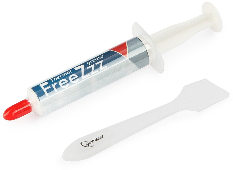

Термопаста Gembird FreeZzz GF-01-5 5г, шприц, FreeZzz