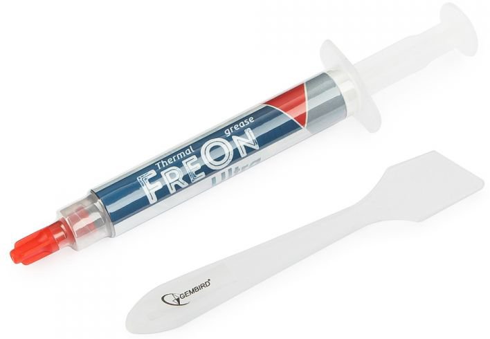 

Термопаста Gembird FreOn Ultra GF-21-3 3г, шприц