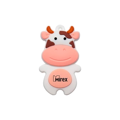 

Флешка 16Gb USB 2.0 Mirex COW 16GB, персиковый (13600-KIDCWP16), COW 16GB