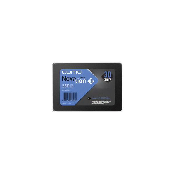 

Твердотельный накопитель (SSD) Qumo 480Gb Novation, 2.5", SATA3 (Q3DT-480GAEN)