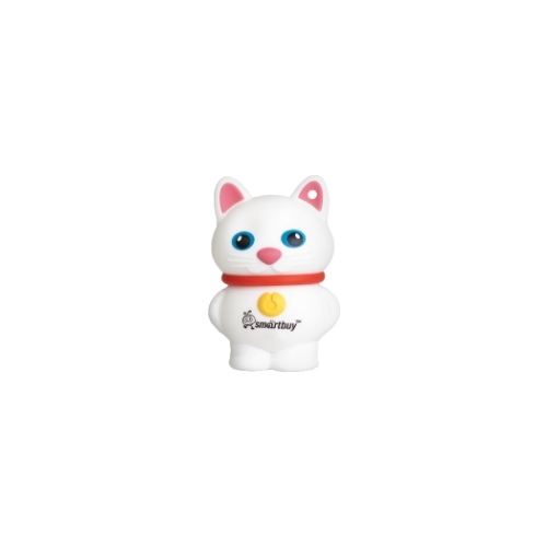 

Флешка 32Gb USB 2.0 SmartBuy Wild Series Catty 32GB, белый, Wild Series Catty 32GB