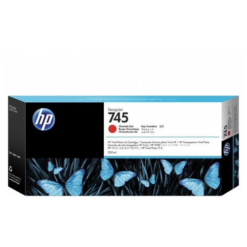 

Картридж струйный HP 745 (F9K06A), красный, оригинальный, объем 300 мл для HP HP DesignJet Z2600/Z5600, 745