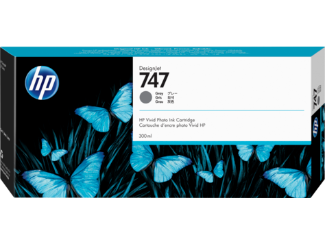 

Картридж струйный HP 747 (P2V86A), серый, оригинальный, объем 300 мл для HP HP DesignJet Z9+, 747