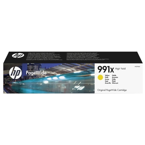 

Картридж струйный HP 991X (M0J98AE), желтый, оригинальный, ресурс 16000 страниц для HP HP PageWide Pro 775, 772, 777, 991X