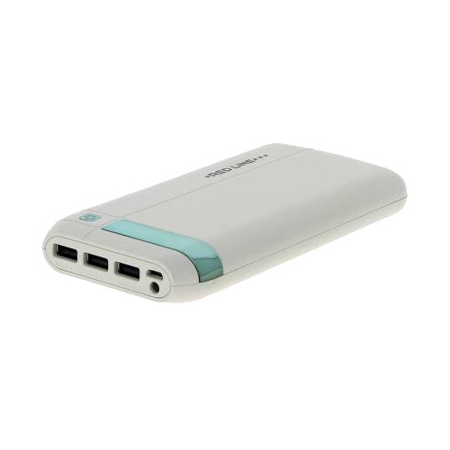 

Портативный аккумулятор (Powerbank) Red Line Q8, 20000mAh, 3xUSB, 2A, белый (УТ000010090), Q8