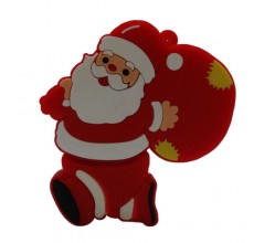 

Флешка 8Gb USB 2.0 Санта Клаус, белый/красный (10764), Санта Клаус