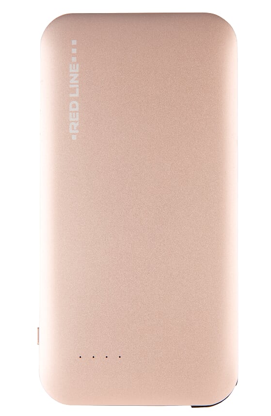 

Портативный аккумулятор (Powerbank) Red Line B8000, 8000mAh, 1xUSB, 2.4A, золотистый (УТ000010566), B8000
