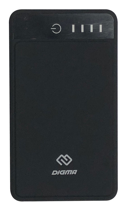 

Портативный аккумулятор (Powerbank) Digma DG-10000-3U, 10000mAh, 3xUSB, 3A, черный, DG-10000-3U