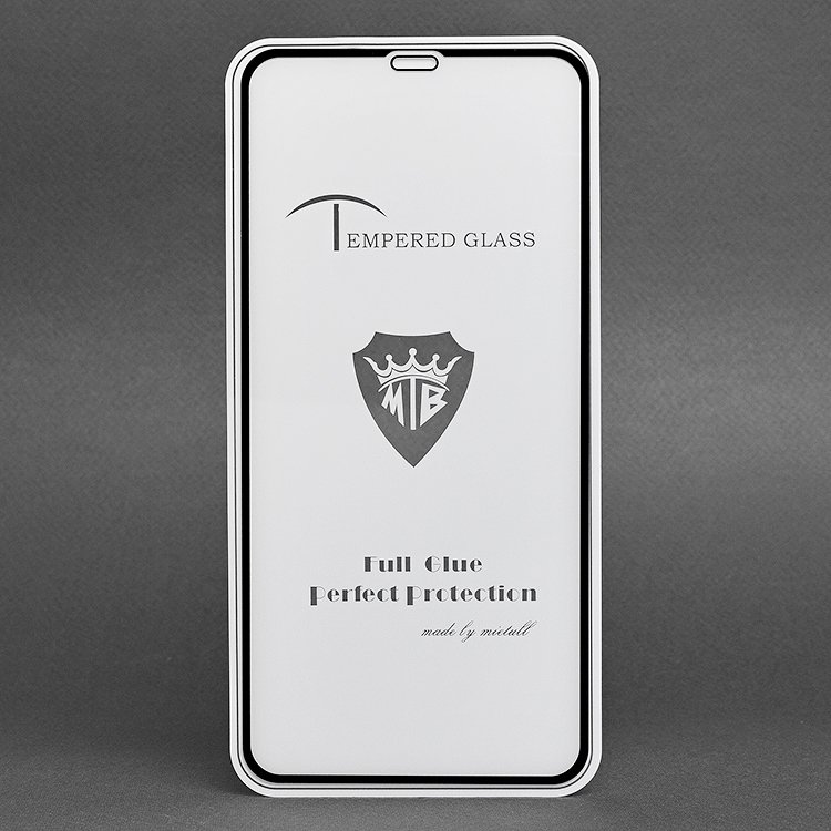 

Защитное стекло Brera для экрана смартфона Apple iPhone XS Max, FullScreen, поверхность глянцевая, черная рамка, 2.5D (90665)