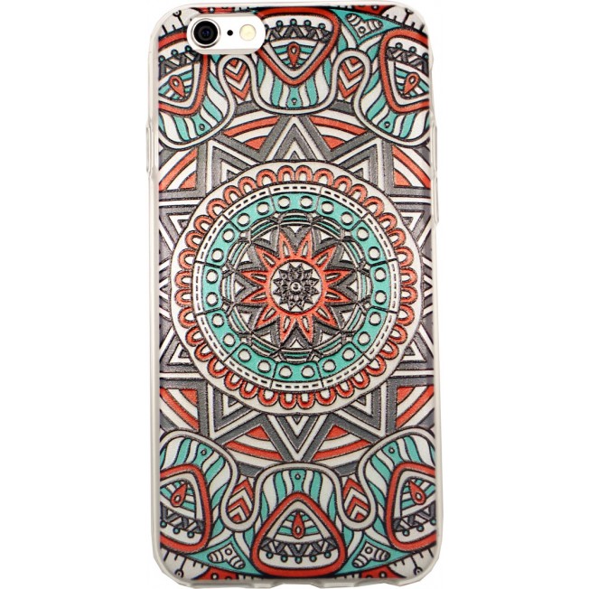 

Чехол-накладка Red Line iBox Fashion для смартфона Apple 6/6S, силикон, рисунок № 104 (УТ000009218)