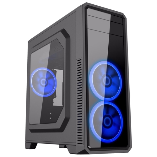 

Корпус GameMax G561 Black, ATX, Midi-Tower, USB 3.0, черный, Без БП, G561 Black
