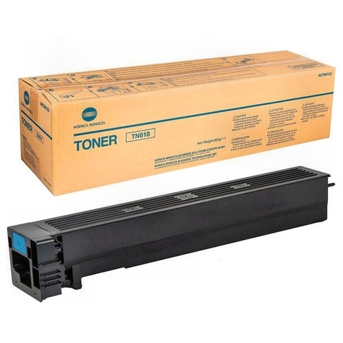 

Картридж лазерный Konica Minolta TN-618/A0TM152, черный, 37500 страниц, оригинальный для Konica Minolta bizhub 652/552, TN-618