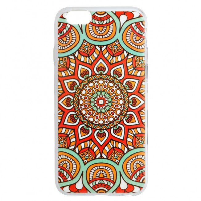 

Чехол-накладка Red Line iBox Fashion для смартфона Apple 6/6S, силикон, дизайн №94