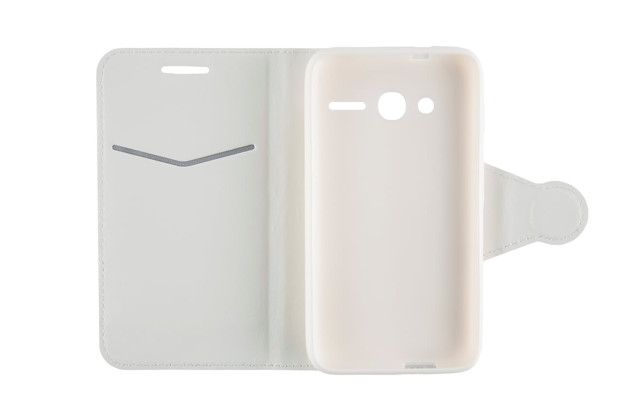 

Чехол-книжка Red Line Book Type для смартфона Alcatel One Touch 4034 Pixi 4, искусственная кожа, белый