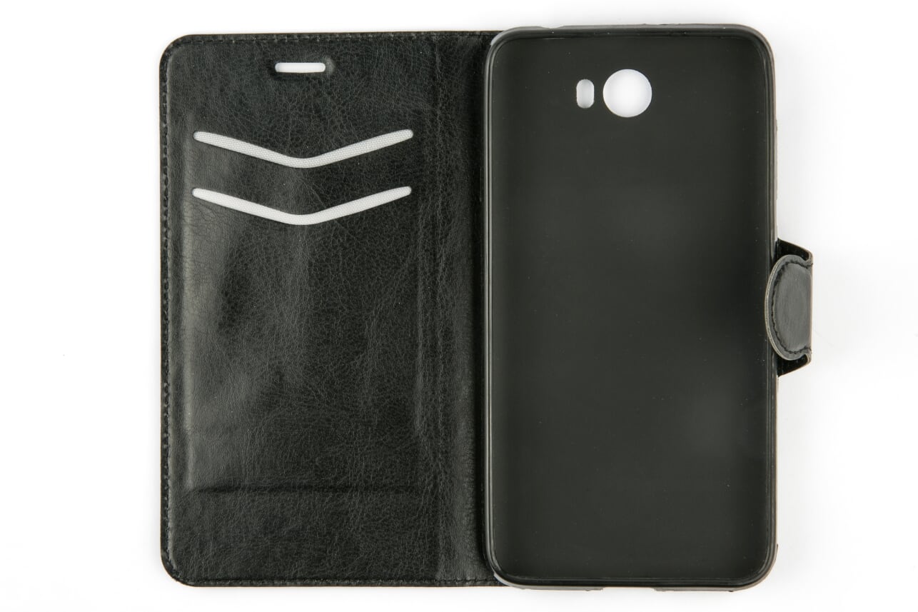 

Чехол-книжка Red Line Book Type для смартфона Huawei Y5II, искусственная кожа, черный