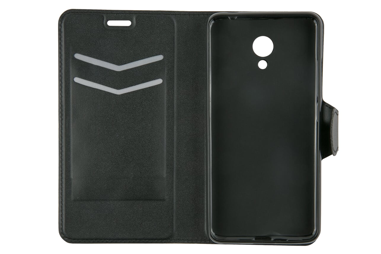 

Чехол-книжка Red Line Book Type для смартфона Meizu M5C (2017), искусственная кожа, черный