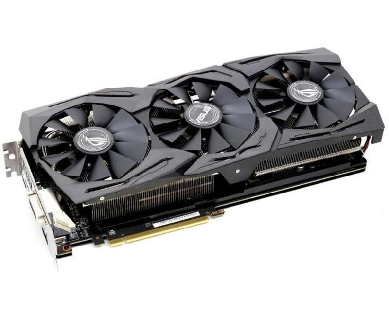 Видеокарта ASUS AMD Radeon RX Vega 64 8Gb HBM2 (ROG-STRIX-RXVEGA64-O8G-GAMING)