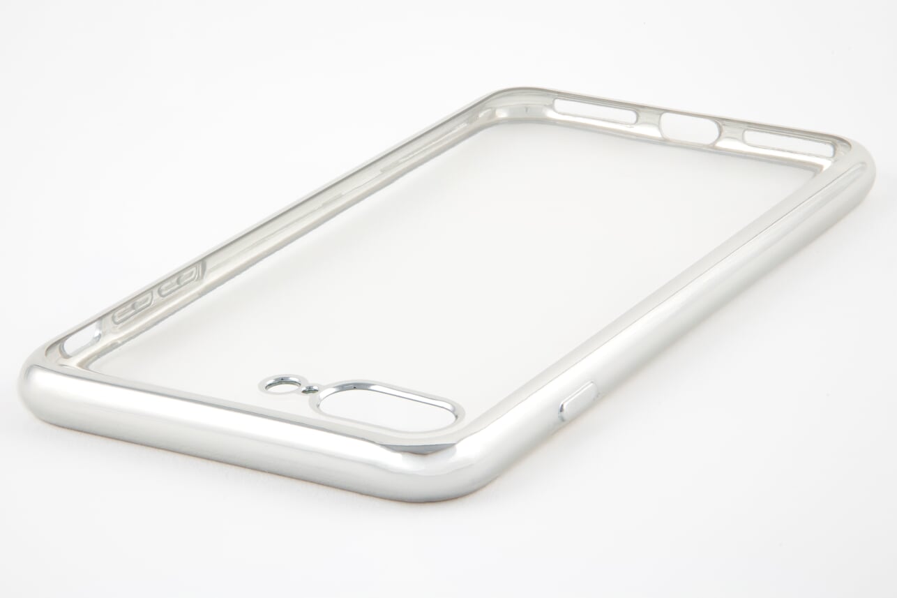 

Чехол-накладка Red Line iBox Blaze для смартфона Apple iPhone 7 Plus/8 Plus, силикон, прозрачный/серебристый