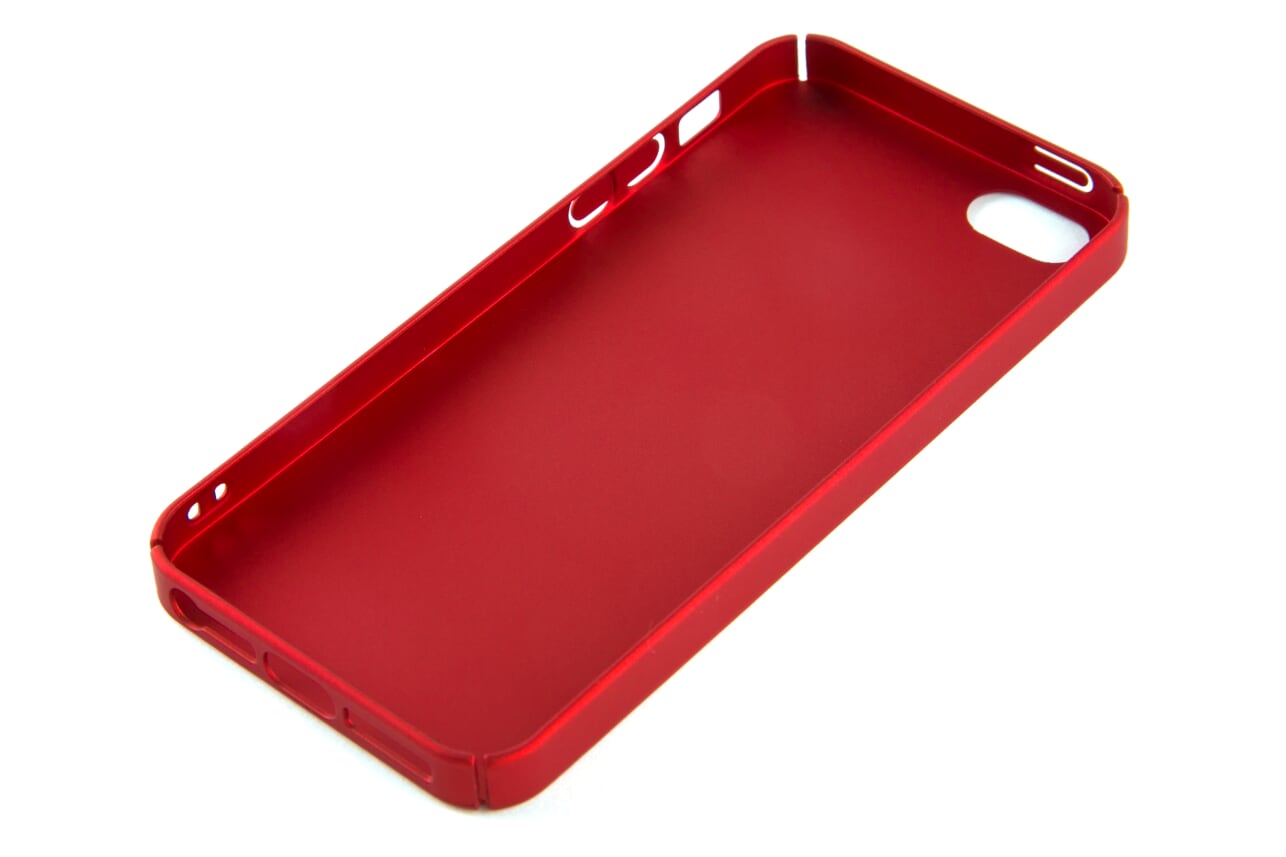 Чехол-накладка Red Line iBox Fresh для смартфона Apple iPhone 5/5s/SE,  soft-touch, красный