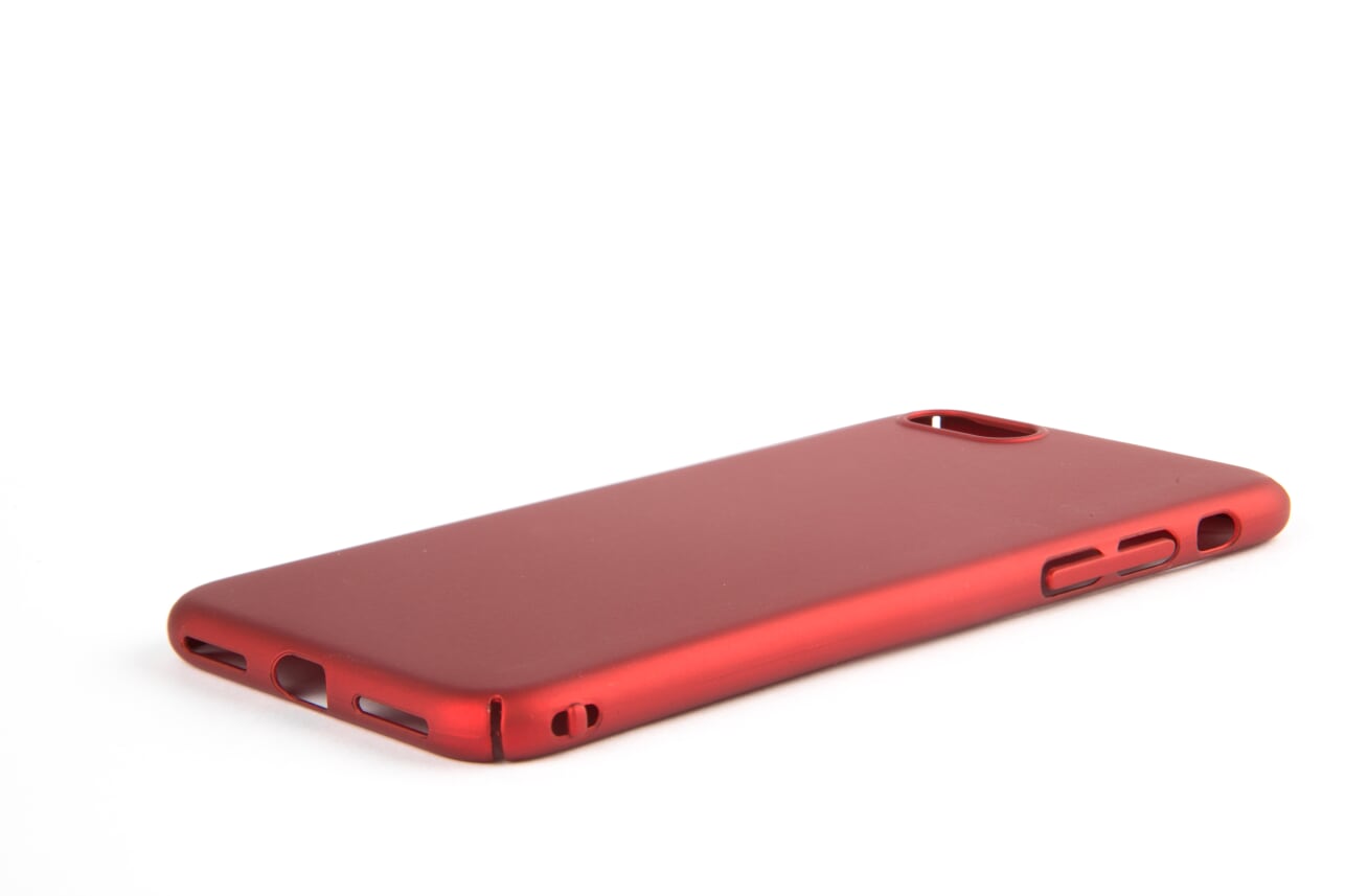 

Чехол-накладка Red Line iBox Fresh для смартфона Apple 7/8, soft-touch, красный