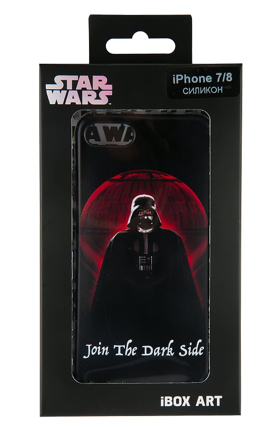 Чехол-накладка Red Line iBox Art для смартфона Apple 7/8, силикон, Star Wars дизайн №11