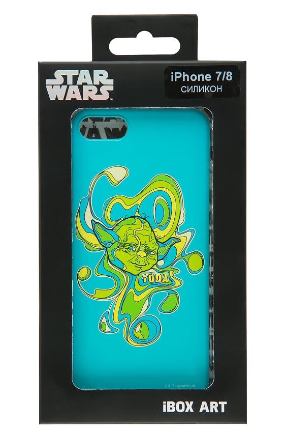 Чехол-накладка Red Line iBox Art для смартфона Apple 7/8, силикон, Star Wars дизайн №27