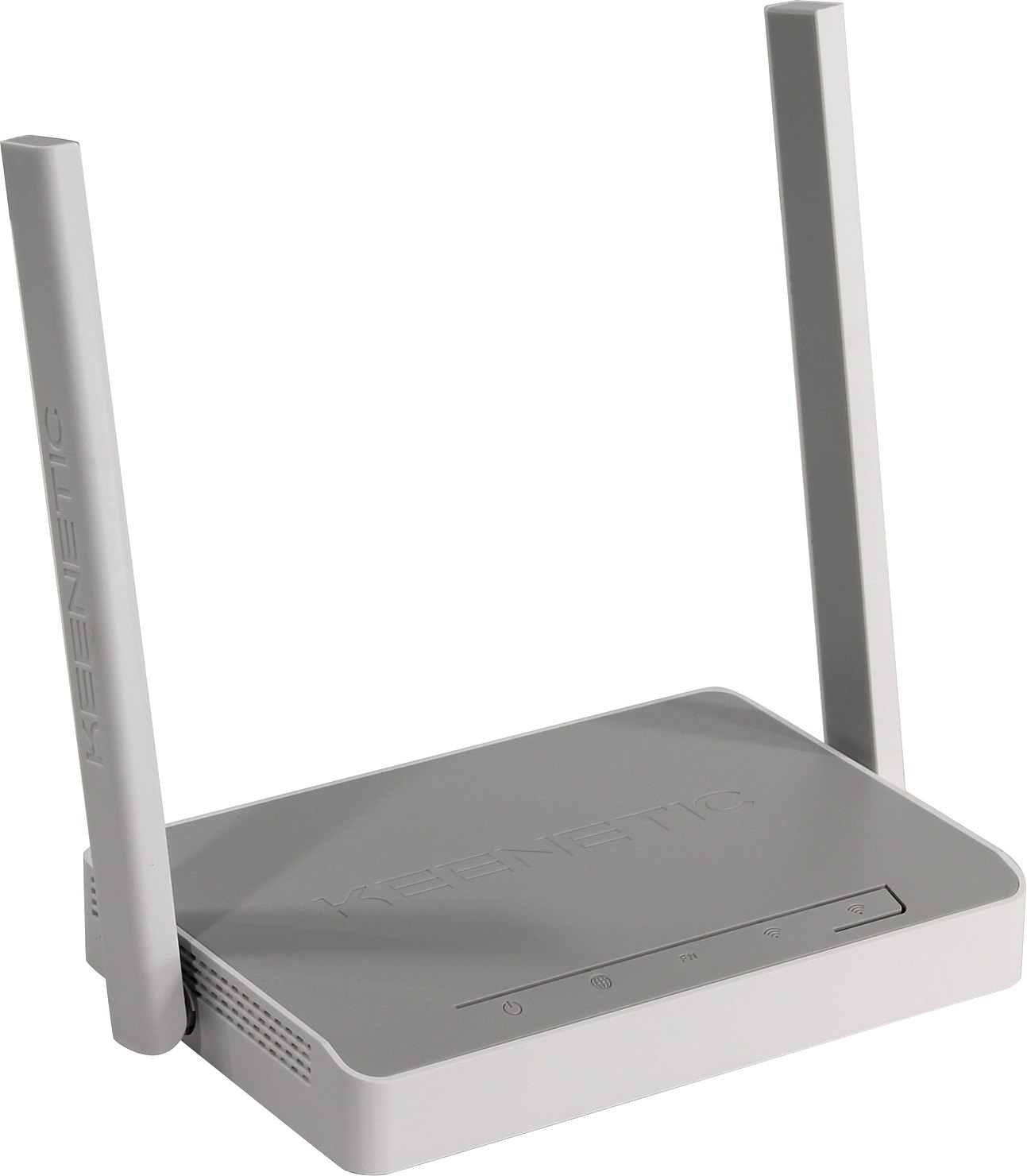 

Маршрутизатор ADSL Keenetic DSL, 802.11b/g/n, 2.4 ГГц, до 300 Мбит/с, LAN 4x100 Мбит/с, внешних антенн: 2шт.x5dBi (KN-2010), DSL