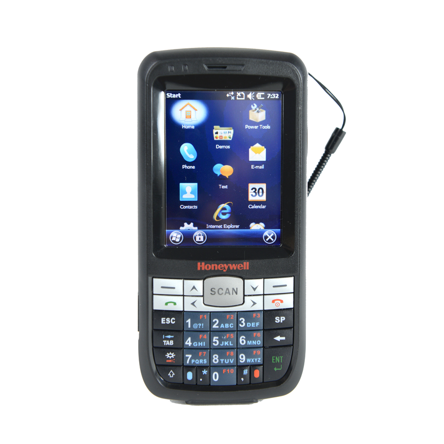 

Терминал сбора данных (ТСД) Honeywell Dolphin 60S Image, 2D, 1x800MHz, 256Mb, 512Mb, WEH 6.5 Pro, 2.8", 320x240, USB, Wi-Fi 802.11 a/b/g/n, bluetooth, GSM, GPS, 3340mAh/13 час. (60S-LEN-C111XE), Черный, 60S