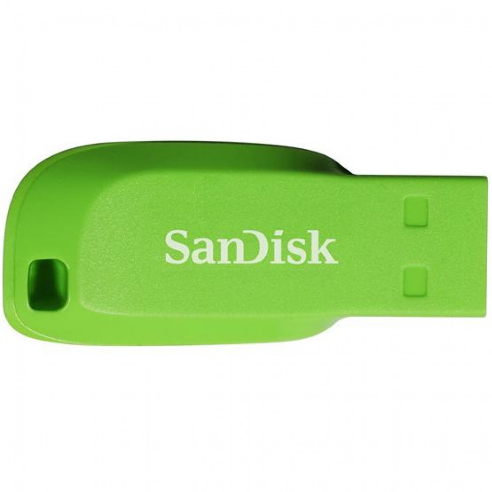 

Флешка 32Gb USB 2.0 Sandisk Cruzer Blade, зеленый (SDCZ50C-032G-B35GE), Cruzer Blade