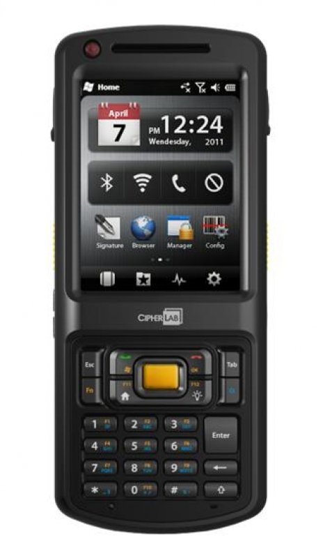 

Терминал сбора данных (ТСД) CipherLab CP50 Image, 2D, 1x800MHz, 256Mb, 2Gb, WEH 6.5, 3.5", 320x240, USB, Wi-Fi IEEE 802.11 a/b/g, bluetooth, GPS, 3300mAh/10 час. (A5071R2NNRU01), Черный, CP50
