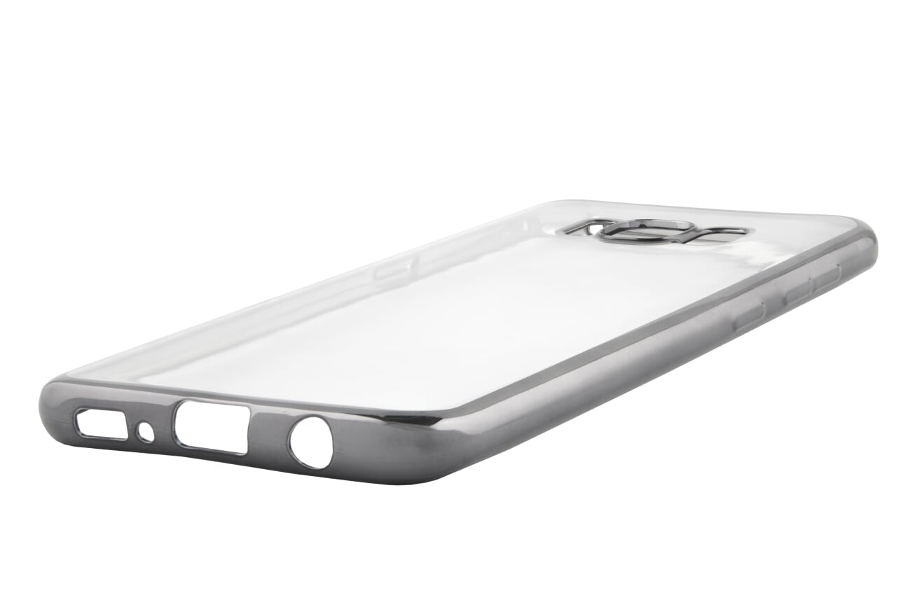 

Чехол-накладка Red Line iBox Blaze для смартфона Samsung Galaxy S8 Plus, силикон, прозрачный/черный