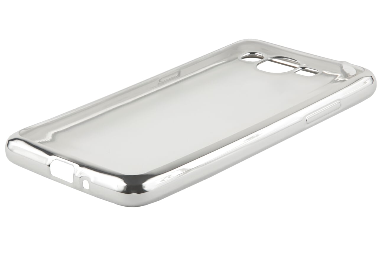 

Чехол-накладка Red Line iBox Blaze для смартфона Samsung Galaxy J2 Prime (G532), силикон, прозрачный/серебристый