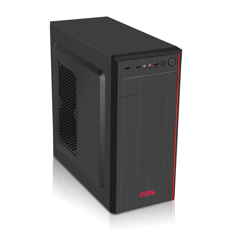 

Корпус e2e4 FC-01, ATX, Midi-Tower, USB 3.0, черный, Без БП (OT-FC-01-FB), FC-01