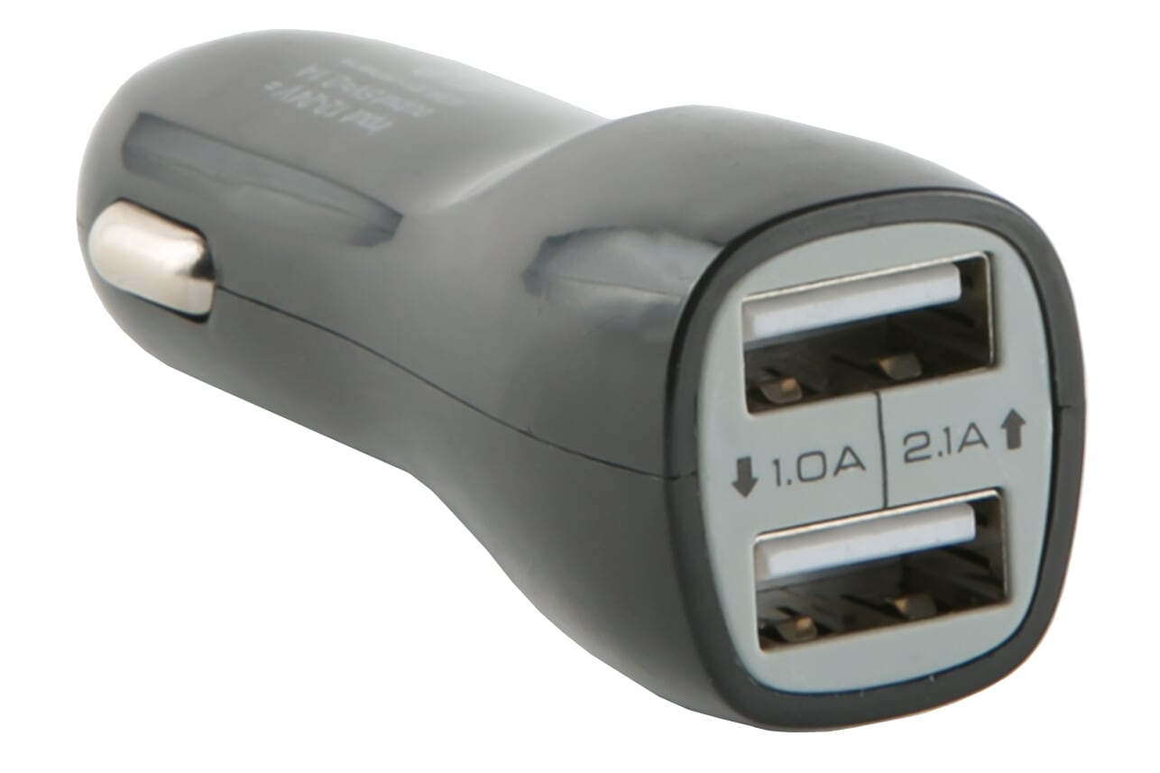 

Автомобильное зарядное устройство Red Line AC2-20, 2xUSB, 2.1А, черный (УТ000015802), AC2-20