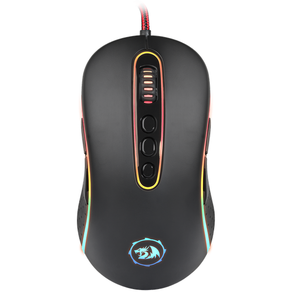 

Мышь проводная Redragon Phoenix 2 RGB, 10000dpi, оптическая светодиодная, USB, черный (75097), Phoenix 2 RGB