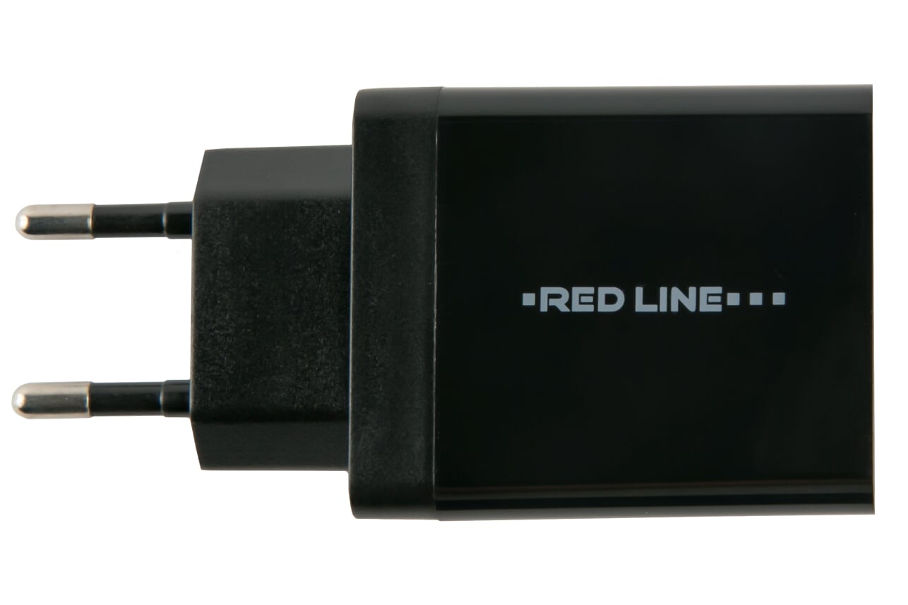 

Сетевое зарядное устройство Red Line NQC-3A Tech, 3USB, Quick Charge, 3A, черный (УТ000015765), NQC-3A Tech