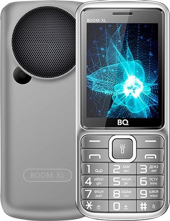 

Мобильный телефон BQ BQ-2810 BOOM XL, 2.8" 320x240 TFT, 32Mb RAM, 32Mb, BT, 2-Sim, 1700 мА·ч, серый, BQ-2810 BOOM XL