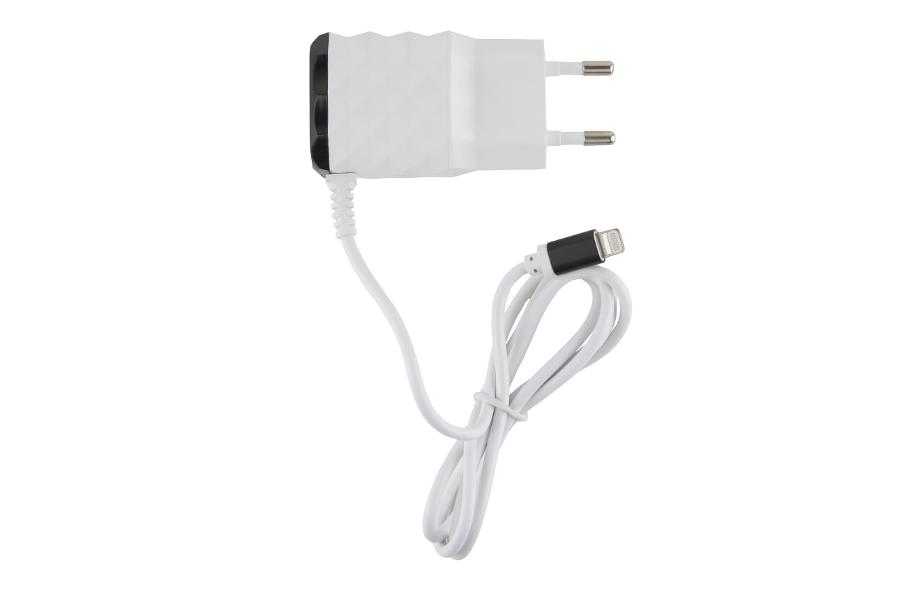 

Сетевое зарядное устройство Red Line NC-2.1AC, 2USB, 2.1A, черный (УТ000013621), Lightning 8pin, NC-2.1AC