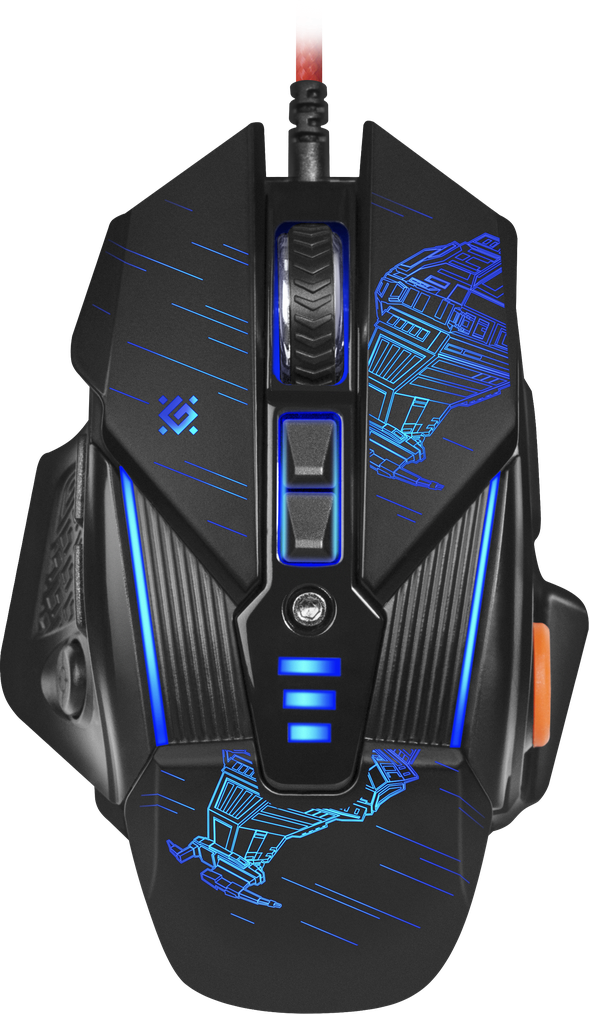 

Мышь проводная Defender sTarx GM-390L, 3200dpi, оптическая светодиодная, USB, черный (52390), sTarx GM-390L