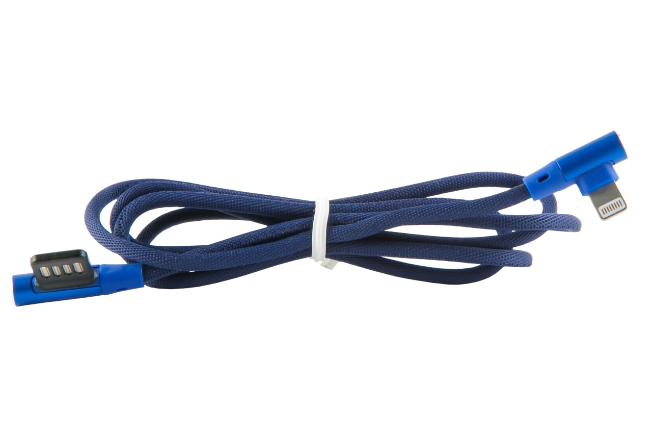 

Кабель USB-Lightning 8-pin, 1м, синий Red Line