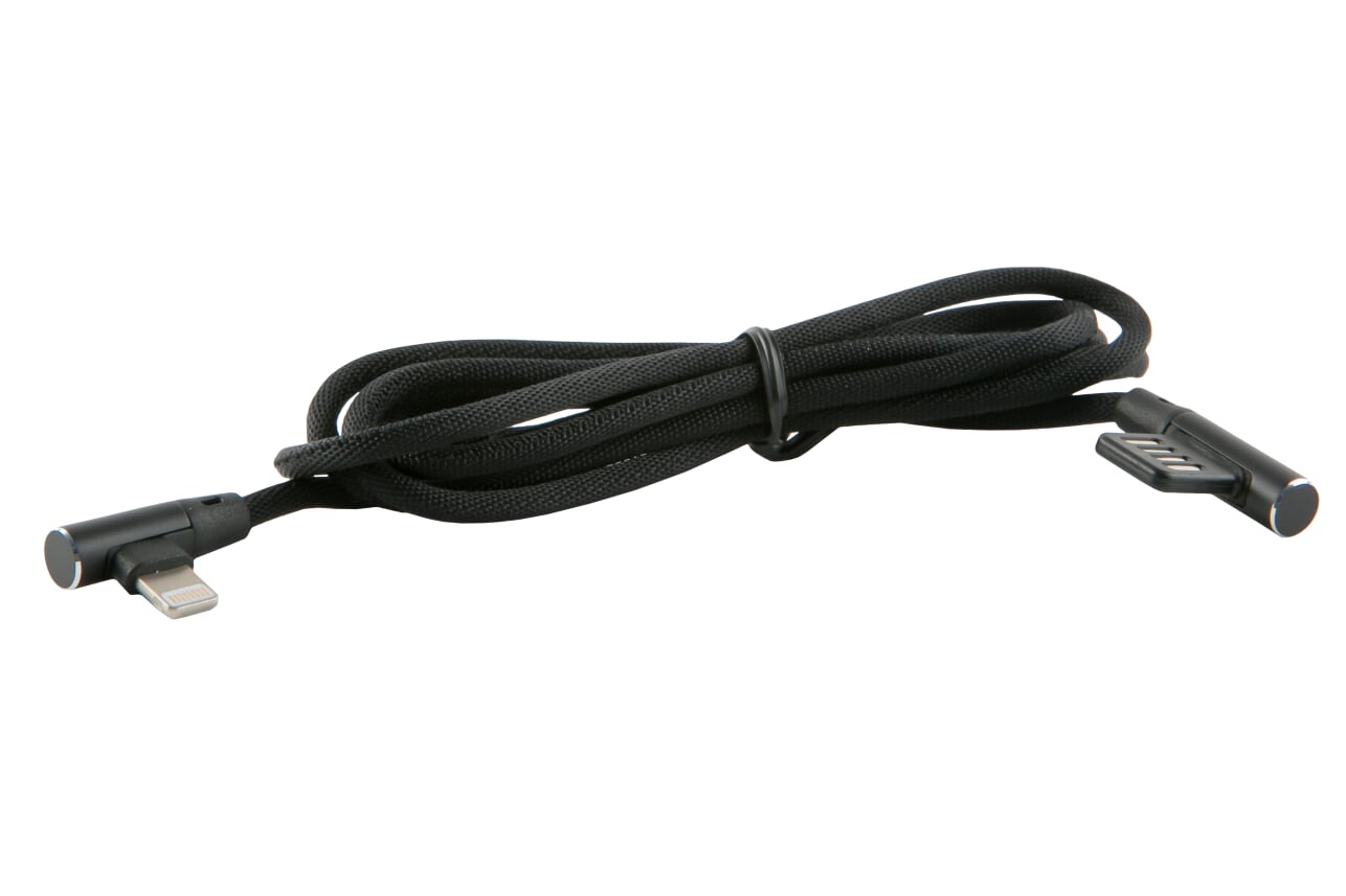 

Кабель USB-Lightning 8-pin, 1м, черный Red Line