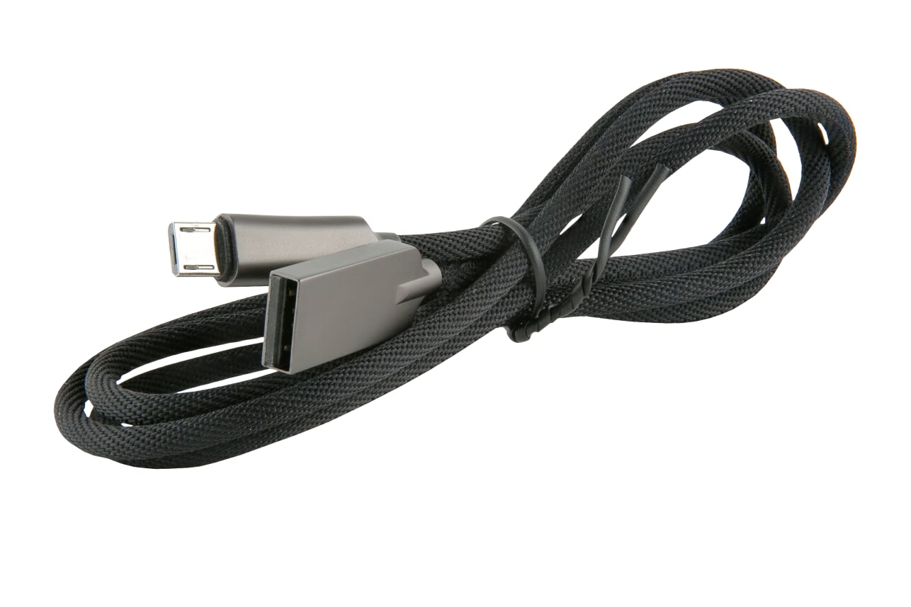 

Кабель USB-Micro USB, 1м, черный Red Line