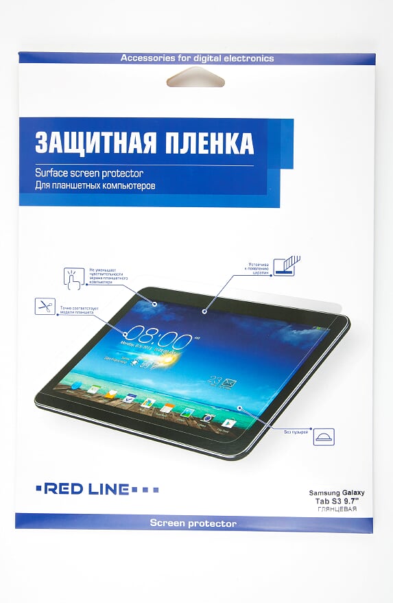 

Защитная пленка Red Line Samsung Galaxy Tab S3 (УТ000011367)