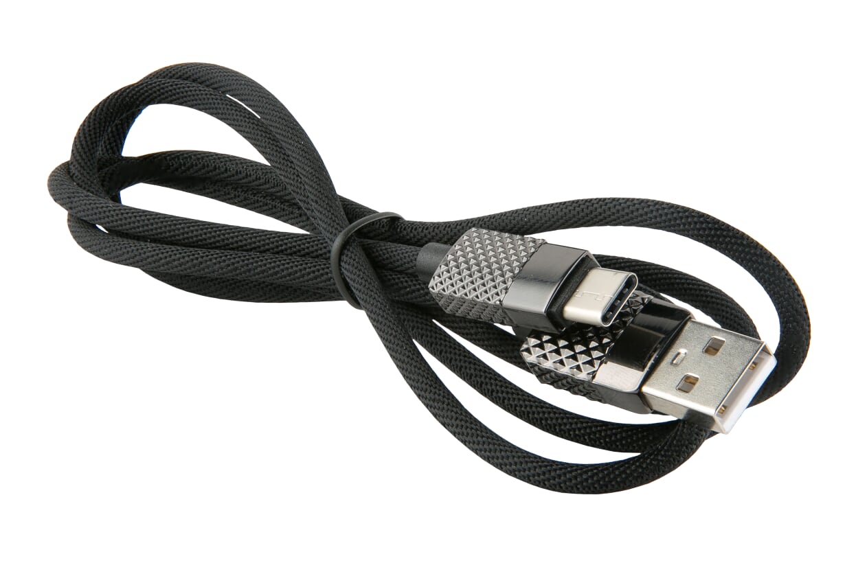 

Кабель USB-USB Type-C, 1м, черный Red Line