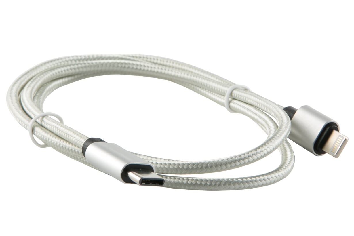 

Кабель USB Type-C-Lightning 8-pin, 1м, белый Red Line