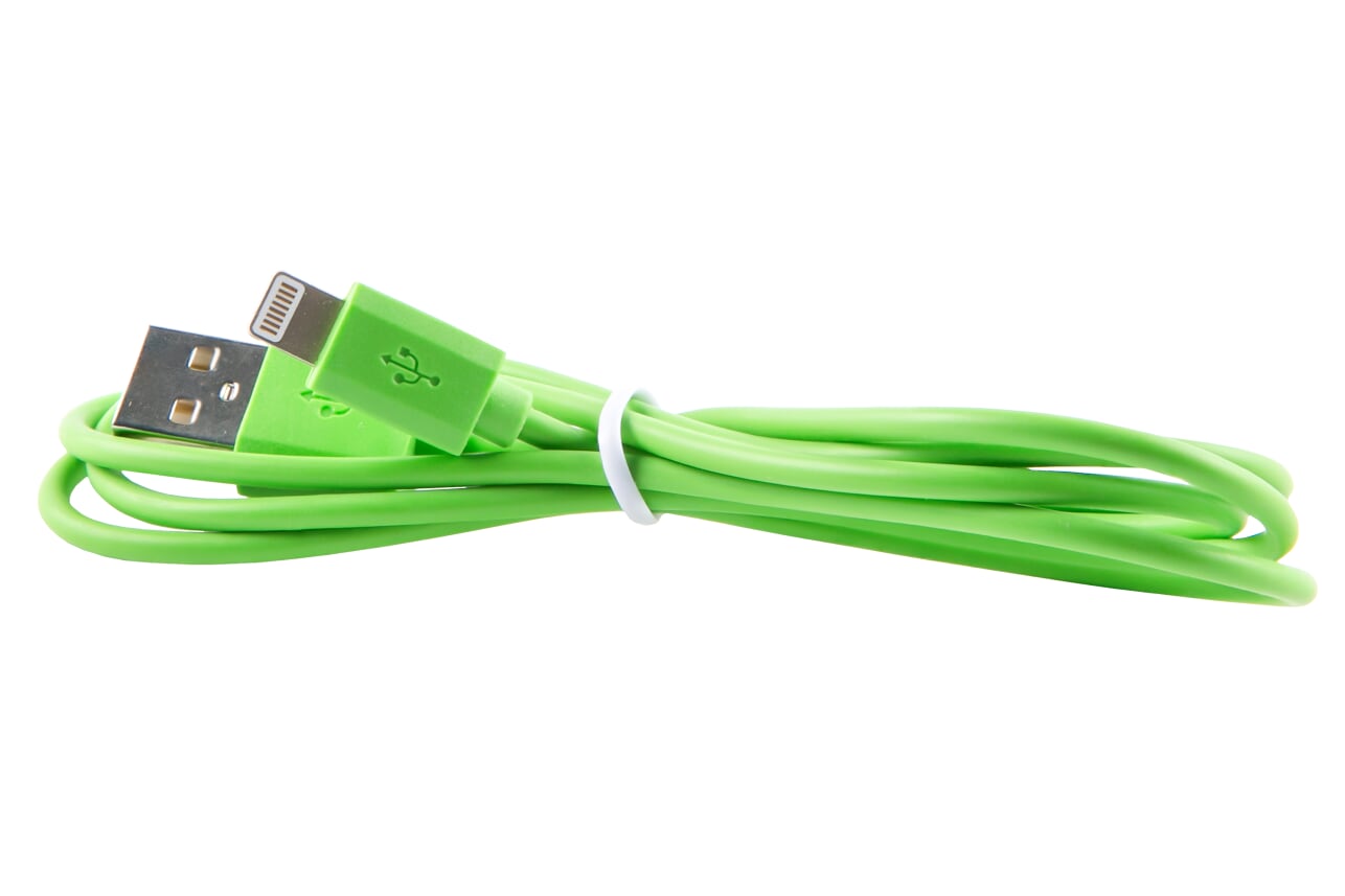 

Кабель USB-Lightning 8-pin, 1м, зеленый Red Line