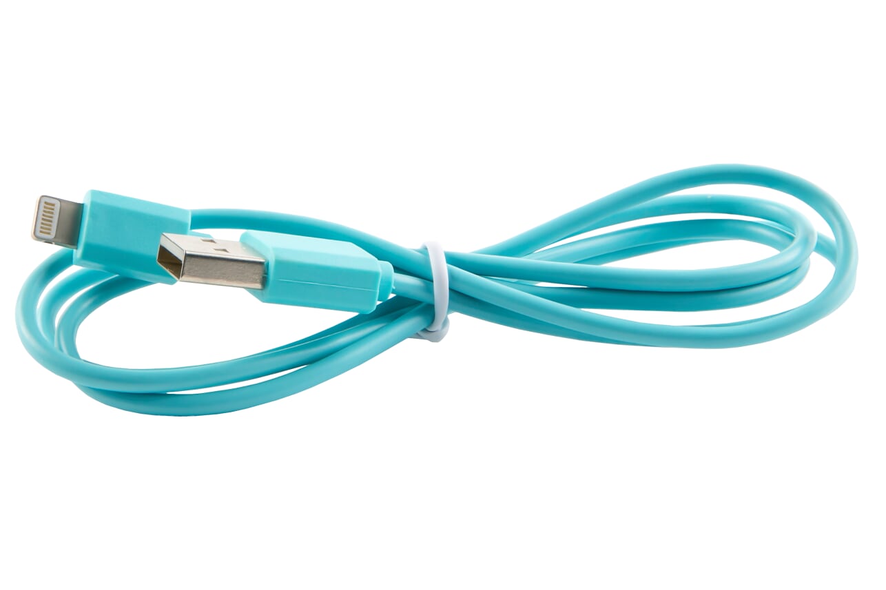 

Кабель USB-Lightning 8-pin, 1м, синий Red Line