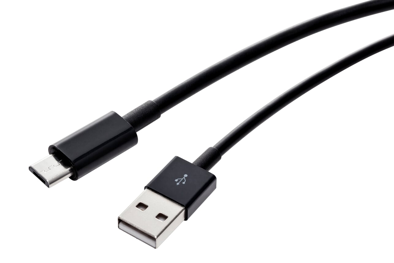 

Кабель USB-Micro USB, 2м, черный Red Line